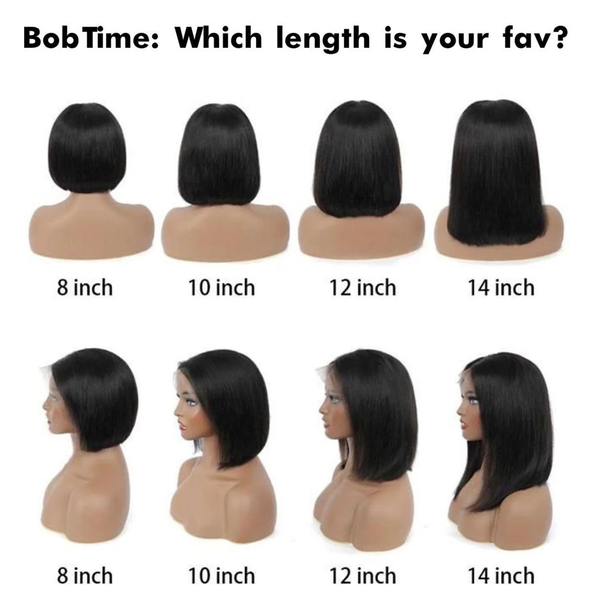 The Bob — HD Lace Frontal Wig